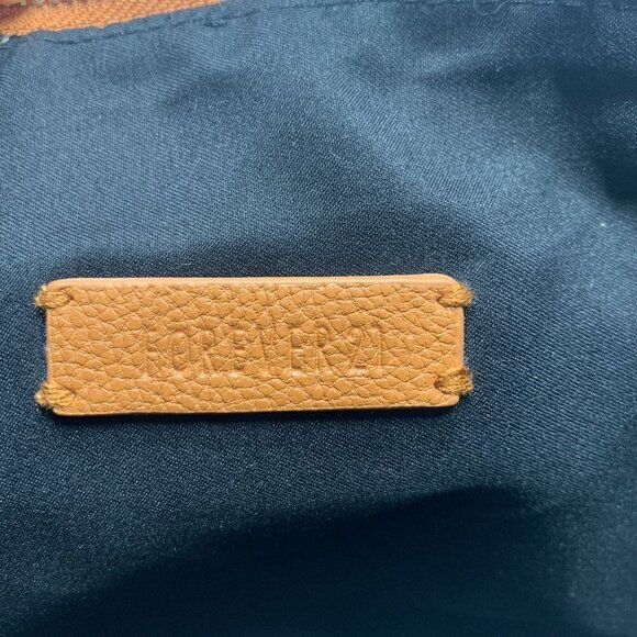 Forever 21 Small Crossbody Bag Caramel Vegan Leather 9"x9"x1" - Picture 8 of 8